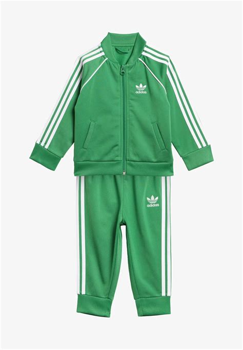 adidas baby trainingspak groen|Groen adidas Originals SS Trainingspak Baby's .